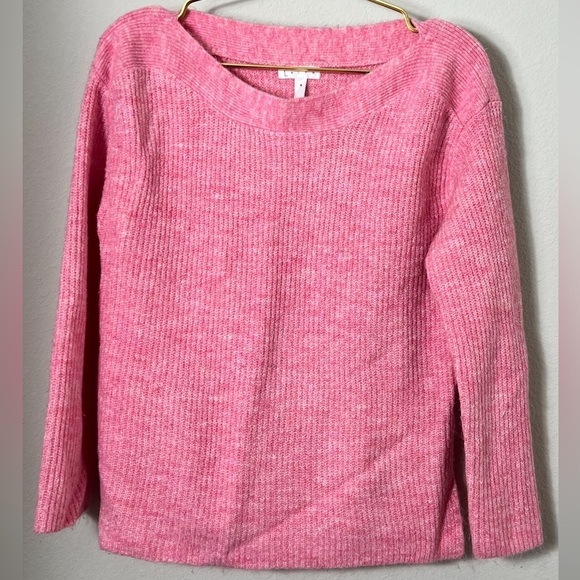 EUC Leith Cozy Femme Pullover Pink Sweater, Size Medium - Picture 4 of 11